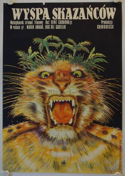 La isla de los hombres solos originales polnisches Filmplakat